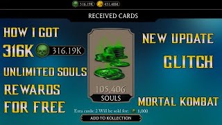 This GLITCH Gave Me 316K SOULS For FREE. How i got Unlimited Souls Rewards In MK Mobile New Update. screenshot 3