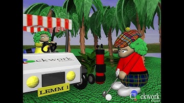 Lemmings Plus 3D Challenges - Mayhem 74 "Luck Shot", Save 50 / 80