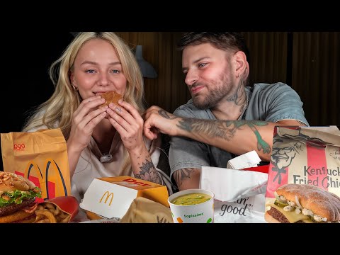 Reviewing European Fast Food | I GOT TOO HIGH!