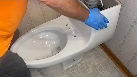 How to Install Extra Thick Reinforced Wax Ring onto Toilet