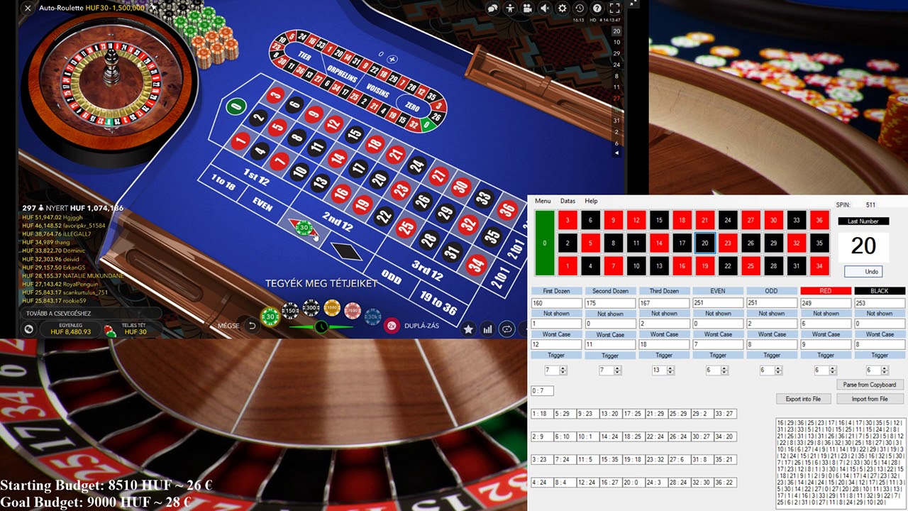 Unibet Roulette RouletteTracker SW test