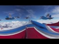 Fighter Jet Acrobatics 360: Flying aboard MiG-29 over Moscow in Victory Day Parade rehearsal