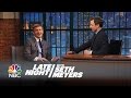 Martin Freeman Will Not Miss Wearing Hobbit Feet - Late Night with Seth Meyers