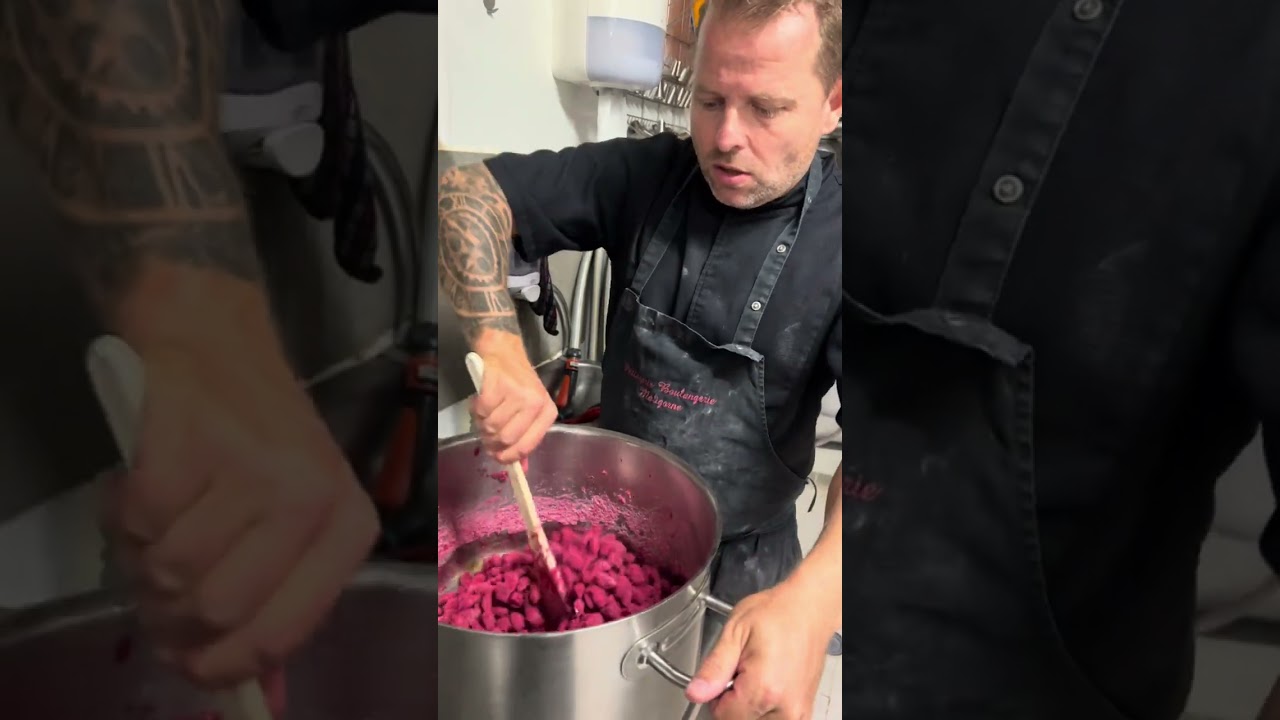 Fabrication des pralines pour les intégrer à la brioche