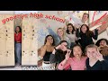 the last monday of high school vlog 🎒☁️