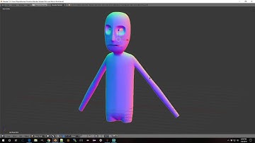 Rick Sanchez Character Modeling