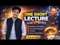 Class 11 Physics One Shot Lecture | Radian, Steradian, Scientific Notation & Errors | KaramatSir