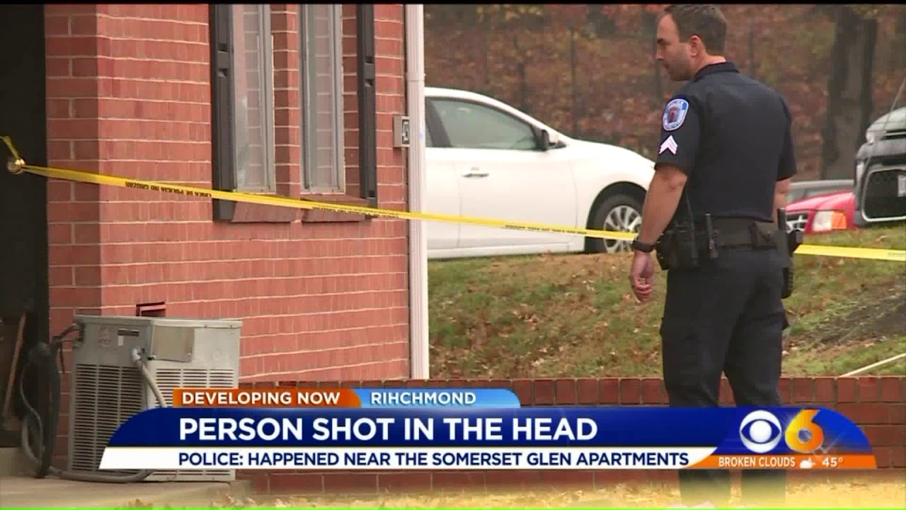 Man shot in the head at Richmond apartment complex - YouTube