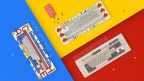 Pixel World’S First Brick Compatible Mechanical Keyboard - Build A New Main World | Pixel World