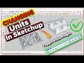 How to Change the Units of Measure in SketchUp | Dimension Tool &amp; Toggle Units Sketchup Plugins