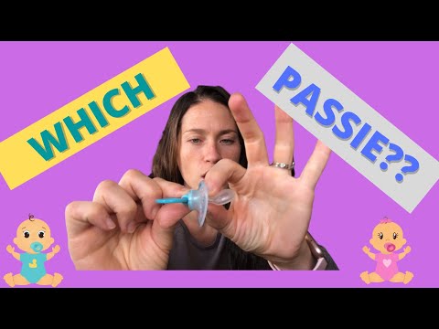 Video: How To Choose A Pacifier For Your Baby