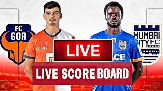 FC Goa vs Mumbai City FC ISL Live Score, ISL 2020 Live Match