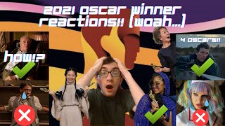 2021 Oscar Winners REACTION!! (Woah...)