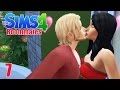 FIRST KISS! - Sims 4 - The Sims 4 Roommates Ep.7