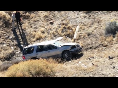 Suspected Road Rage Ends in Crash on 15 Freeway in Hesperia - YouTube