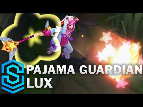 Pajama Guardian Lux Skin Spotlight - League of Legends