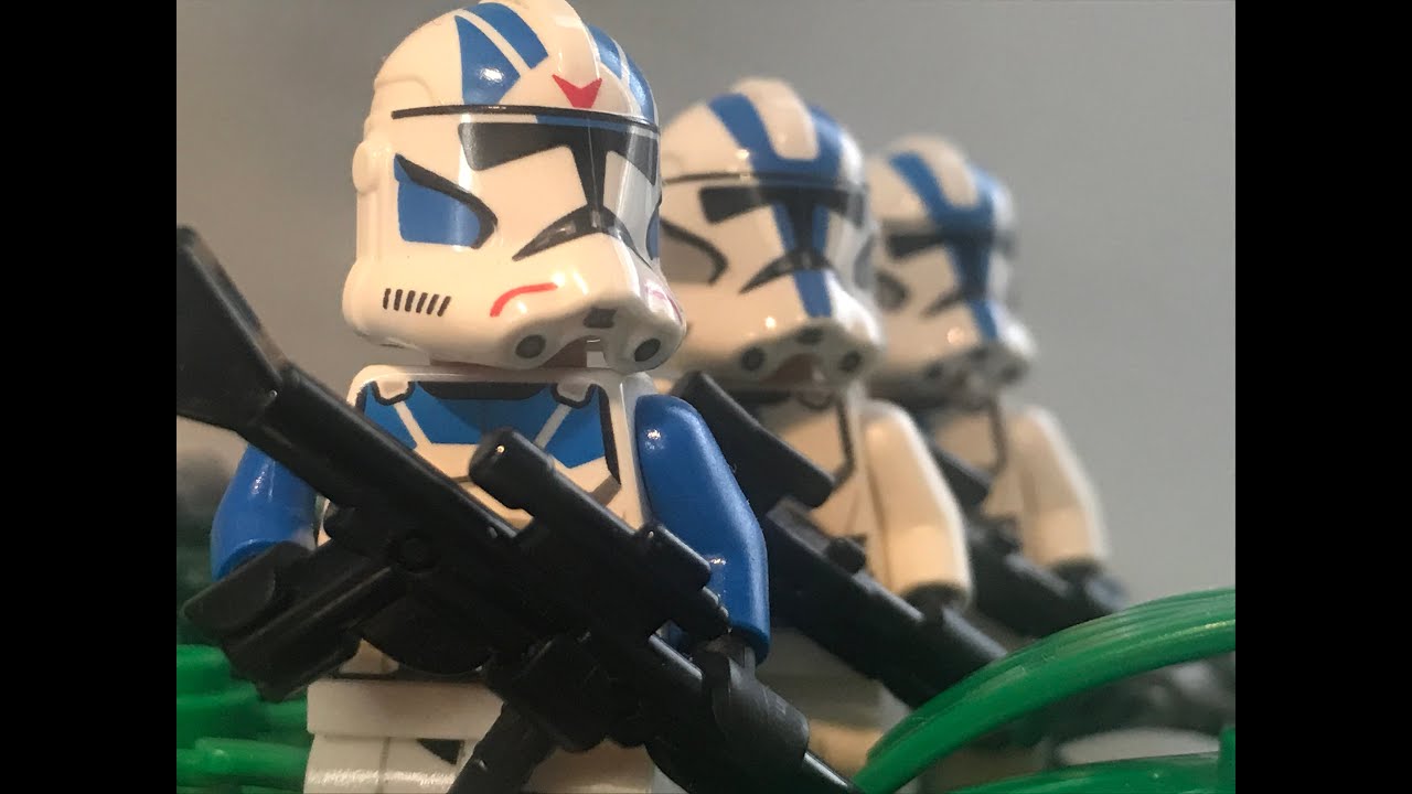 Patrol of the 501st in the mountains Moc - BFS Production - 