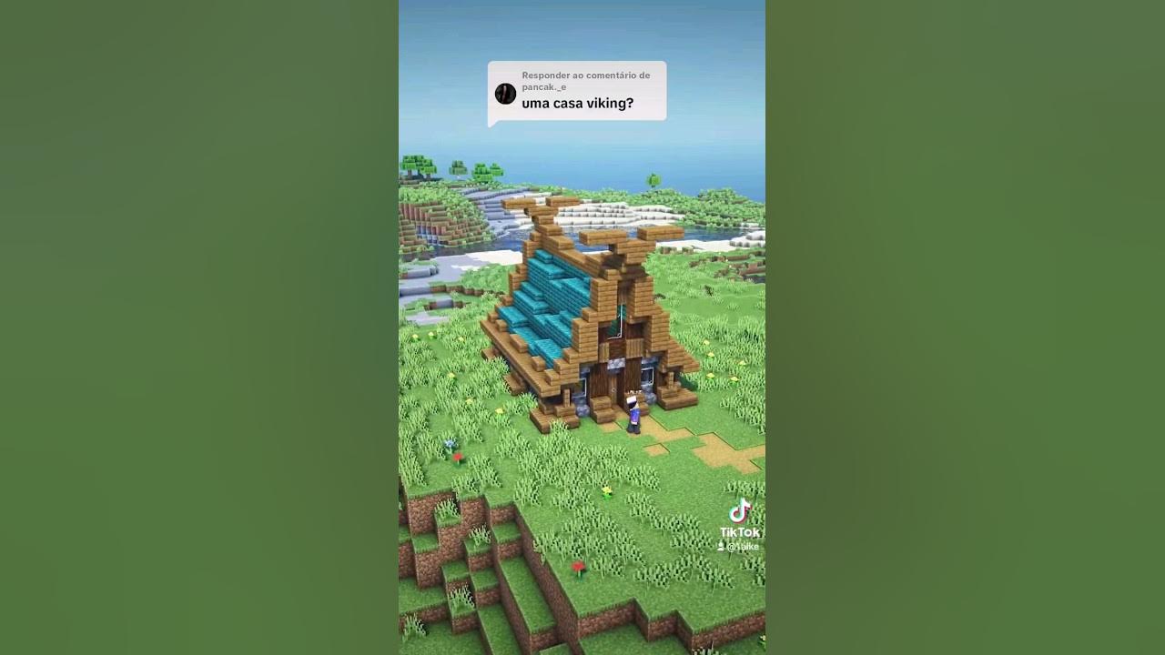 casa no minecraft tutorial｜Pesquisa do TikTok