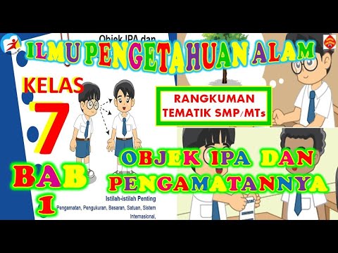 Video pembelajaran ipa kelas 7 objek ipa dan pengamatannya