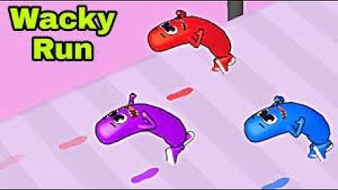 Wacky Run all levels from 43 to 57 Gameplay Walkthrough 4K