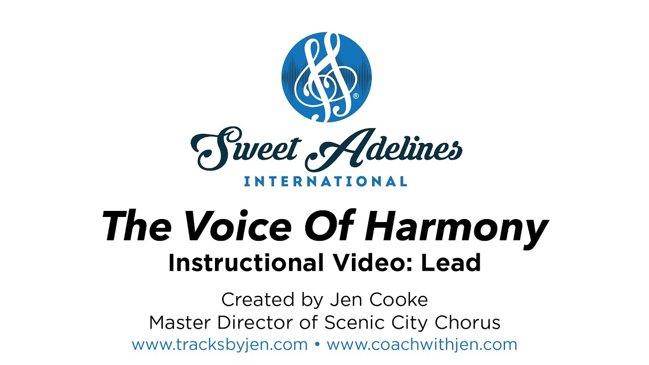 The Voice Of Harmony” Lead Tutorial with Jen Cooke - YouTube