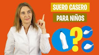 Cómo preparar SUERO CASERO para NIÑOS | Suero de rehidratación oral  infantil | Nutrición infantil - YouTube