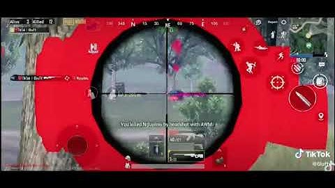 AWM Sniper in auto mode by PUBG hacker