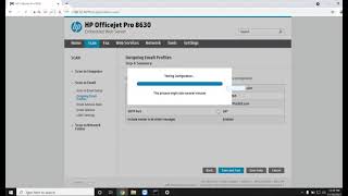 How to configure HP Scan to Email screenshot 4