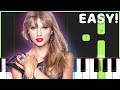 Love story  taylor swift  easy piano tutorial