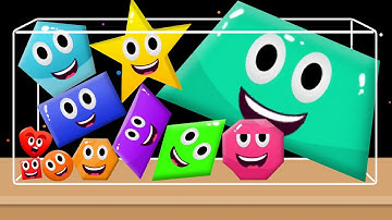 SHAPES MERGE : PUZZLE GAME - Shapes Dropping Game. Jelly 2048 Balls, Satisfying Mobile Suika Games