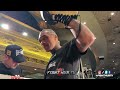 Conor Benn NOT WEIGHT DRAINED? Looks FAST in Media Workout vs Ryan Garcia