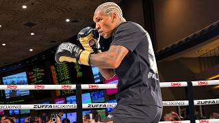 Conor Benn NOT WEIGHT DRAINED Looks FAST in Media Workout vs Ryan Garcia