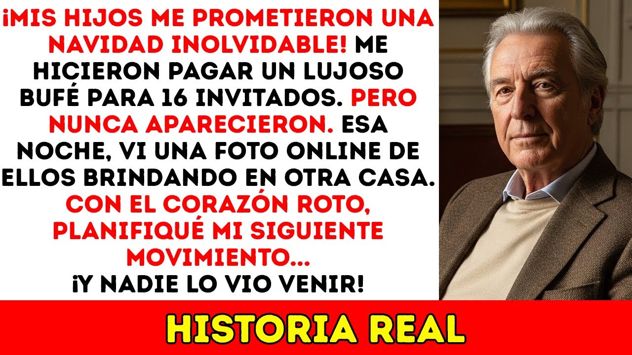 Mis Hijos Prepararon Cena De Navidad Para 16... Y Me Dejaron Sola En La Mesa Vacía... Historia Real