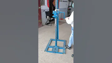 Manual well water drilling equipment