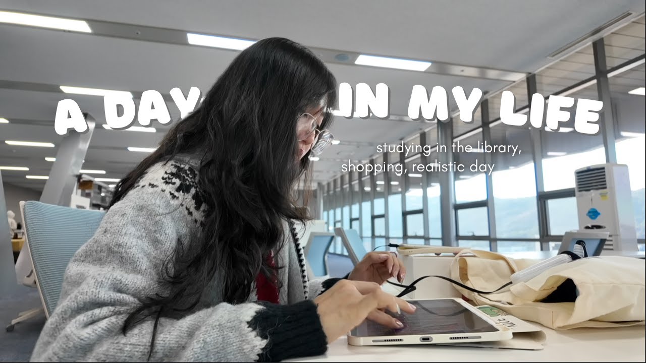 Living Alone in Seoul | Day in My Life as a Student 👩🏻‍💻 studying in ...