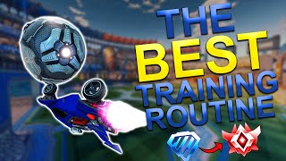 From Diamond/Champ to GRAND CHAMPION | BEST Rocket League Training Routine (2023)