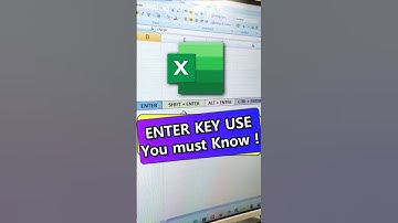 🔥 Enter Key Use you must Know | 4 super use of Enter Key #shorts #ytshorts #excel