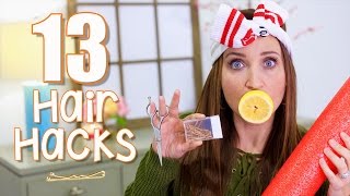 The hair is back! we will show you 13 hacks that'll make your life
easier! what does lemon in conditioner, walmart bag on head, and empty
tic ...