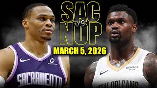Sacramento Kings vs New Orleans Pelicans Full Game Highlights – March 5, 2026 | NBA Season screenshot 4