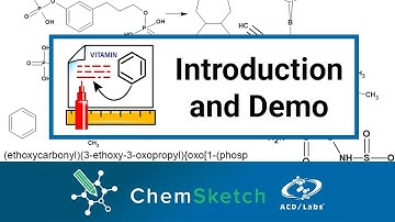 ChemSketch Introductie en Demo: Hoe ChemSketch te gebruiken (ACD/Labs)