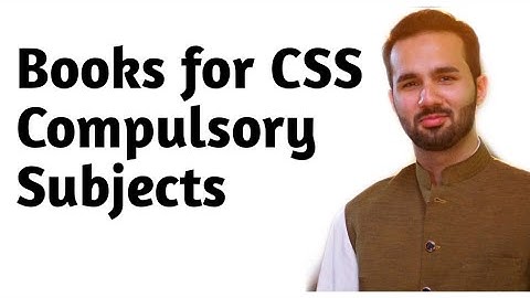 Recommended Books for CSS Compulsory Subjects | Awais Aftab Butt | CSS Officer