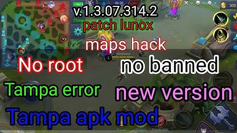 Maaf last post.  Tutorial radar maps patch lunox