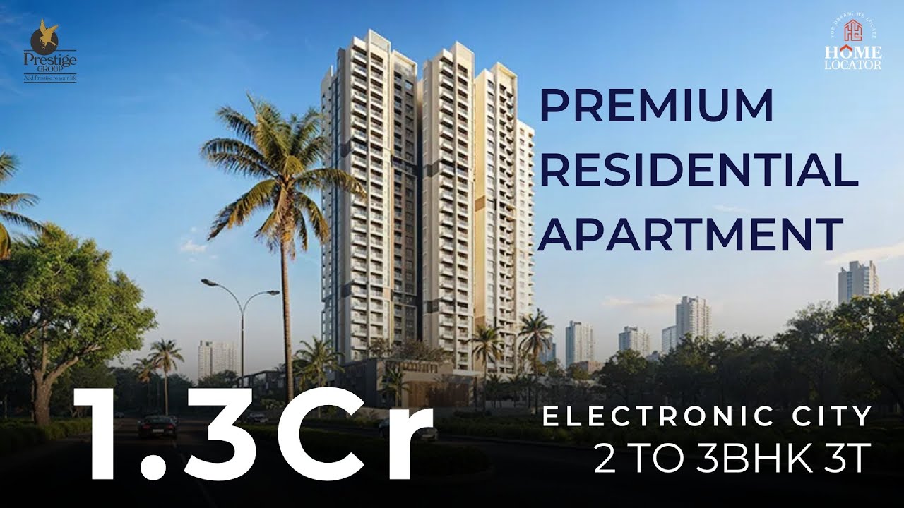 Prestige Sun Crest | New Launch in Ecity Phase 1 | Price, Location & Amenities Breakdown 