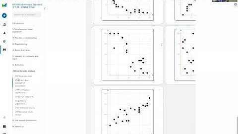 Mathspace Academy | Year 11&12 Lesson 4: Bivariate Data Analysis (Part 1/2)