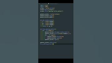 DAY 13/43🎯Amazing 3D Turtle Pattern Using #Python #thecodingexperts #python #turtle #youtubeshorts