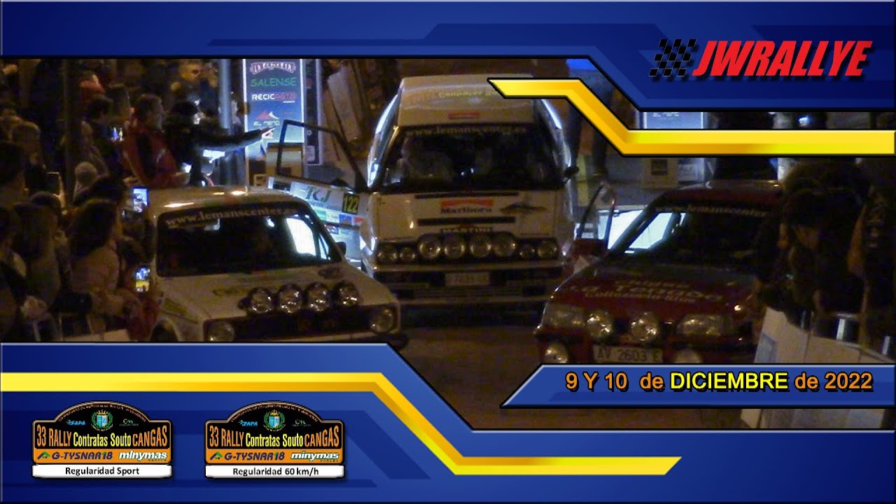 33 RALLYE DE CANGAS REGULARIDAD SPORT Y 60      JWRALLYE