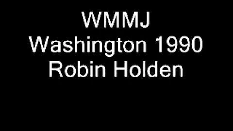 WMMJ Washington D.C. 1991 Robin Holden.wmv