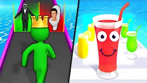 Juice Run vs Giant Rush 3D🍹🍹New Levels Big New Update Max Walkthrough Android iOS Gameplay level 31
