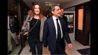 Nicolas Sarkozy et Carla Bruni en Une de Paris Match suscitent l'hilarité des internautes