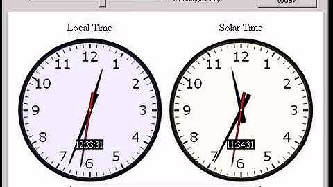 Solar Time Calculator